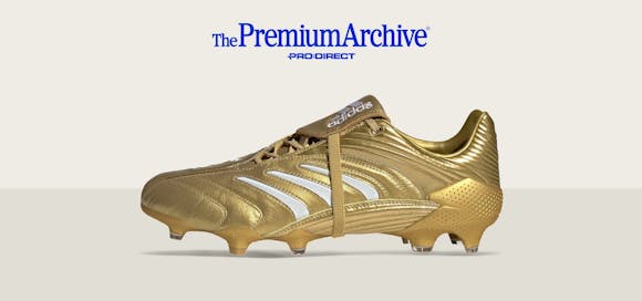 Hero image for adidas Predator Absolute FG Gold from Pro:Direct Soccer