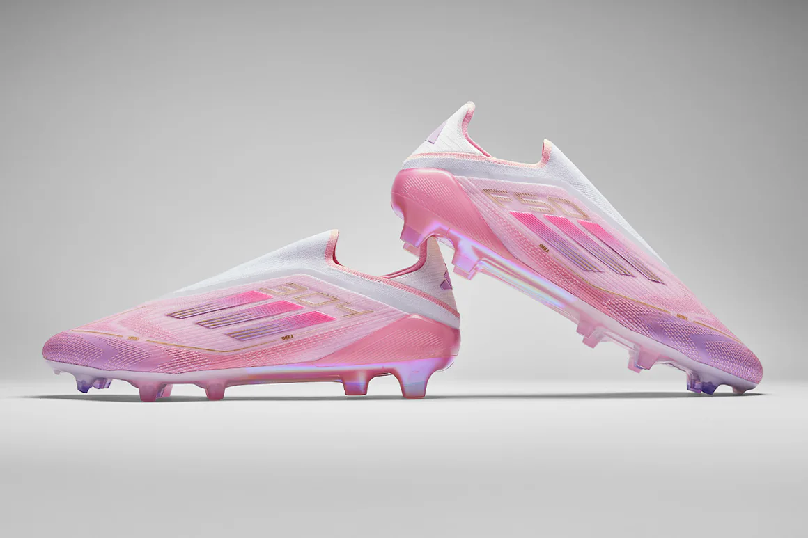 Pink Racing Boots adidas F50 Elite Laceless FG Pink From Pro:Direct Soccer
