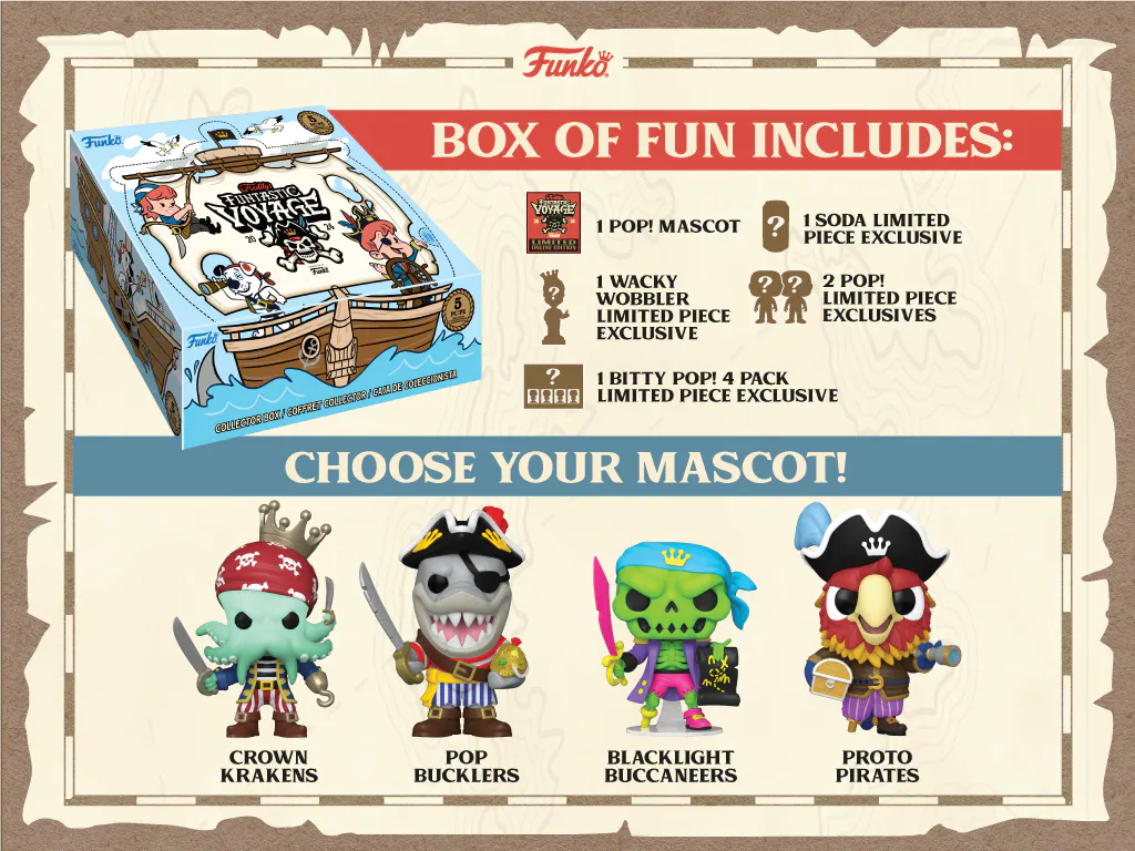 Funtastic Voyage Box of Fun 2024 (Blacklight Buccaneers)