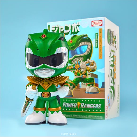Hero image for Jumbo Chan Mighty Morphin Power Rangers Green Ranger 14'' Vinyl Collectible