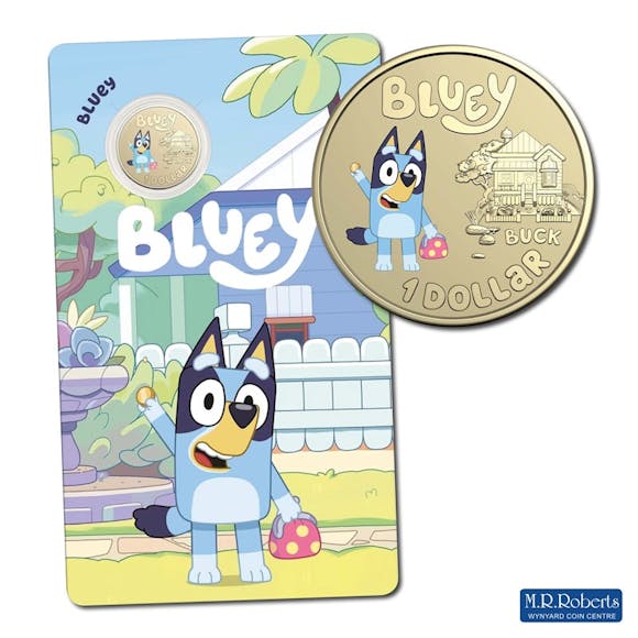 Hero image for $1 2024 Bluey Dollarbucks Al/Bronze Coloured UNC - Bluey