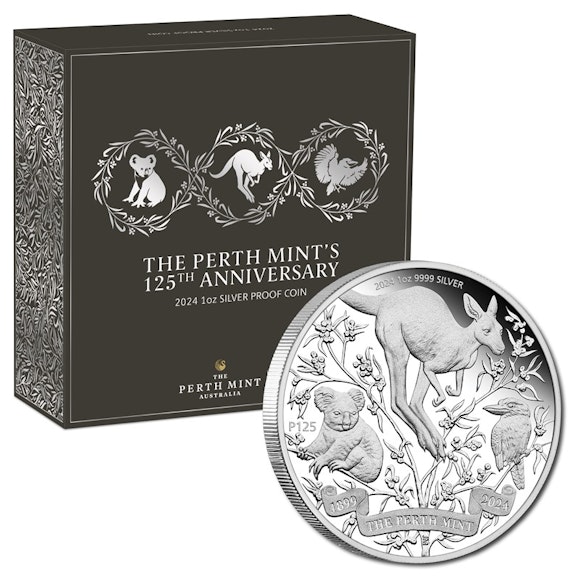 Hero image for 2024 The Perth Mint's 125th Anniversary 1oz Silver Proof
