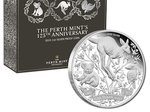 Image of 2024 The Perth Mint's 125th Anniversary 1oz Silver Proof