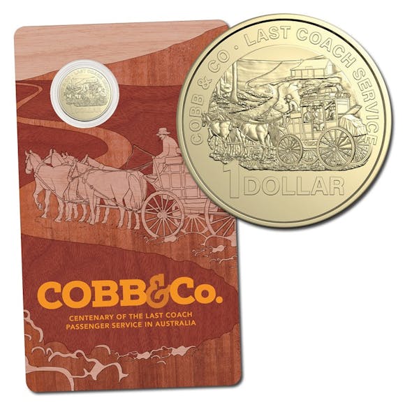 Hero image for $1 2024 Cobb & Co Centenary Al/Bronze UNC