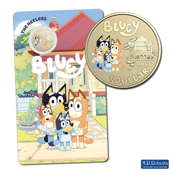 Hero image for $1 2024 Bluey Dollarbucks Al/Bronze Coloured UNC - The Heelers