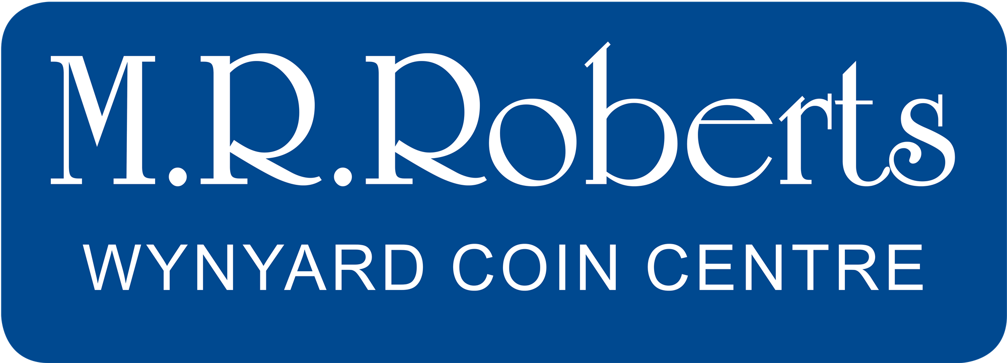 M.R.Roberts - Wynyard Coin Centre logo