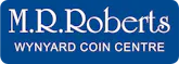 M.R.Roberts - Wynyard Coin Centre logo