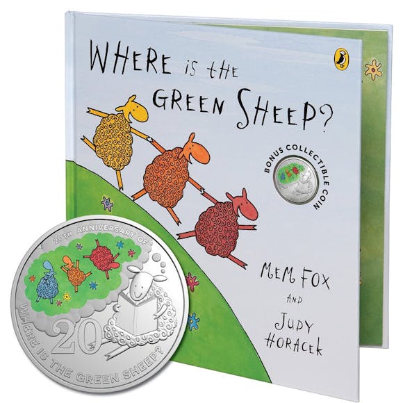 Hero image for 20c 2024 Where is the Green Sheep UNC - Special Edition Book