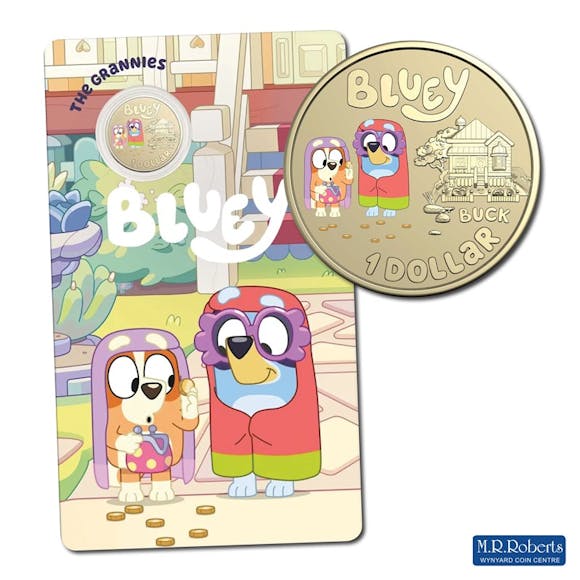 Hero image for $1 2024 Bluey Dollarbucks Al/Bronze Coloured UNC - The Grannies