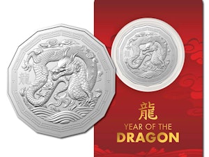 Image of 50c 2024 Year of the Dragon UNC