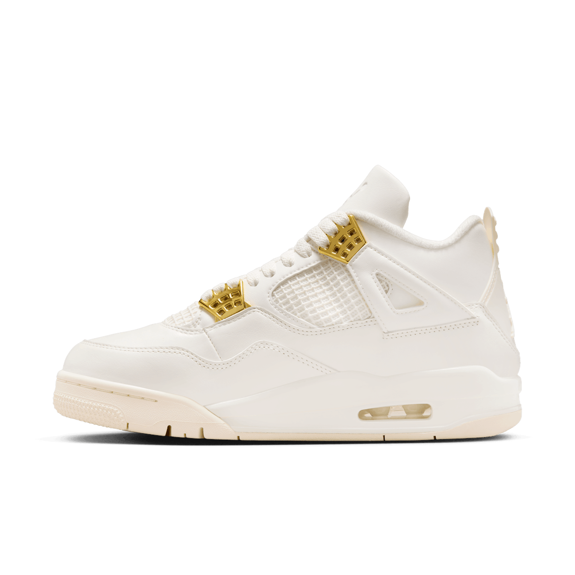 Air Jordan 4 Metallic Gold