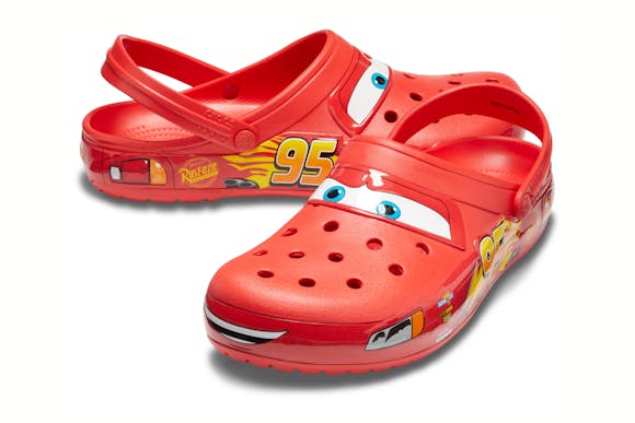 LIGHTNING MCQUEEN ADULT CLOGS